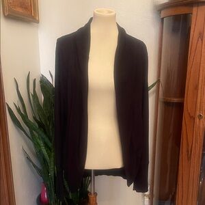 GAIAM Women's Black Open Cardigan